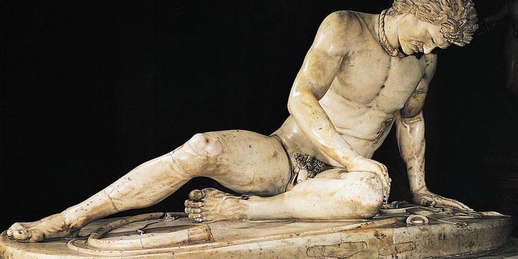 Dying Gaul, restored by Buzzi